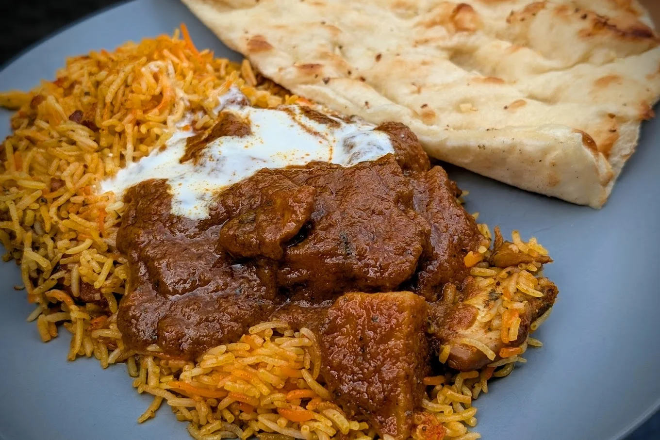 Gulab Jamun - traditional Indian dessert at Rang Mahal London Ontario